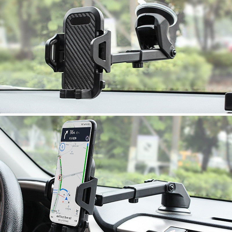 [EM LIQUIDAÇÃO] - Suporte de Celular para Carro, Porta Telefone para Parabrisa - Chega de dirigir com o celular na mão! / (PDU06)