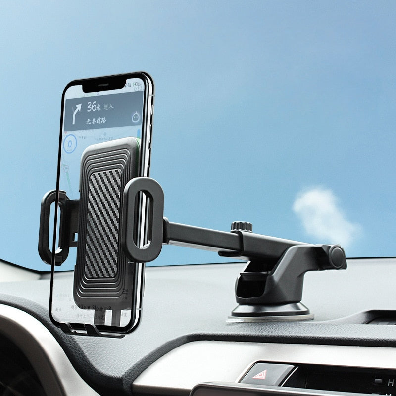 [EM LIQUIDAÇÃO] - Suporte de Celular para Carro, Porta Telefone para Parabrisa - Chega de dirigir com o celular na mão! / (PDU06)