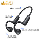 [LIQUIDAÇÃO] - EASYPHONE 5.1® - Fone de Ouvido por Condução Óssea Bluetooth Resistente à Água / (PDU16)