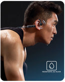 [LIQUIDAÇÃO] - EASYPHONE 5.1® - Fone de Ouvido por Condução Óssea Bluetooth Resistente à Água / (PDU16)